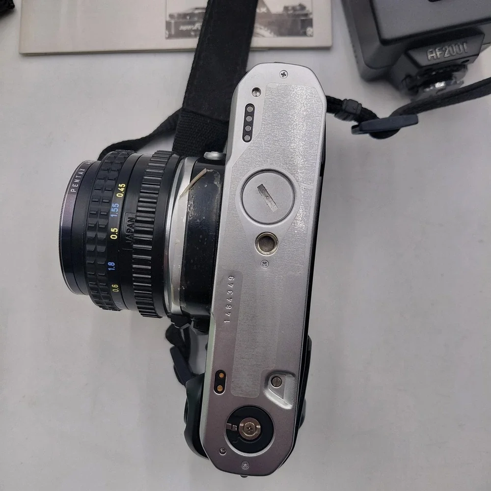 Vtg Pentax Super Program 35mm SLR Film Camera 50mm 1.7 Lens SMC PENTAX-A Lot